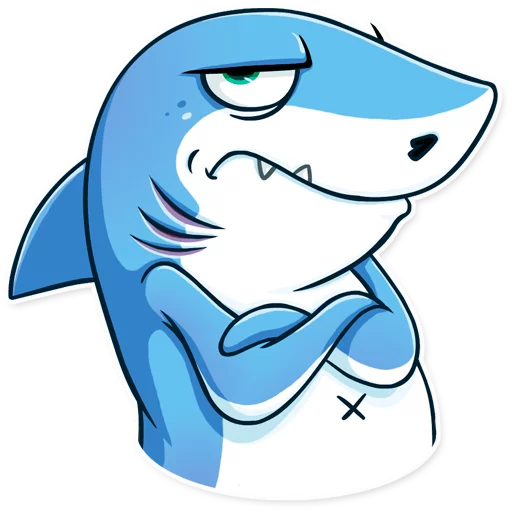 😒 Стикер «Its a Shark» для Telegram