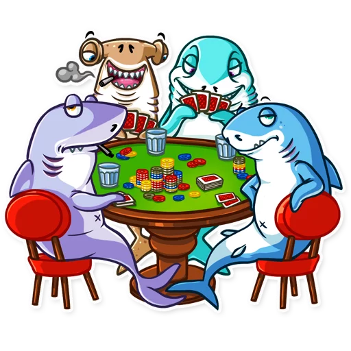 🃏 Стикер «Its a Shark» для Telegram