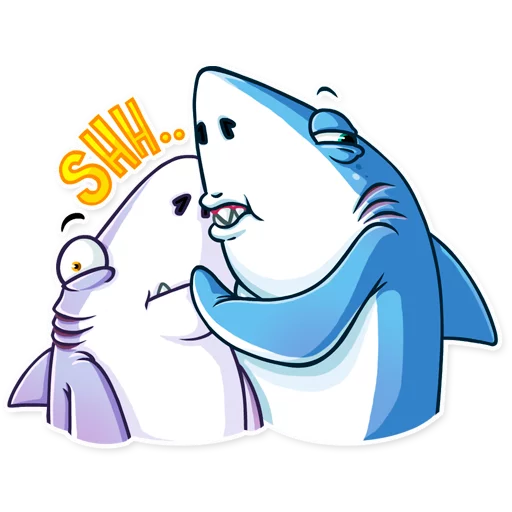 🙊 Стикер «Its a Shark» для Telegram