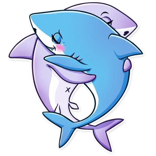 🤗 Стикер «Its a Shark» для Telegram