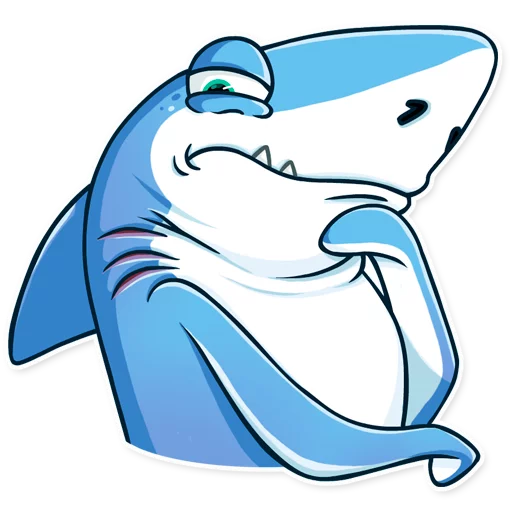 🤔 Стикер «Its a Shark» для Telegram