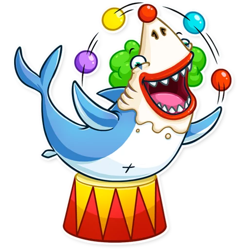 🤡 Стикер «Its a Shark» для Telegram