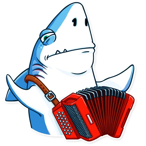 😐 Стикер «Its a Shark» для Telegram