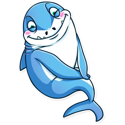 😚 Стикер «Its a Shark» для Telegram