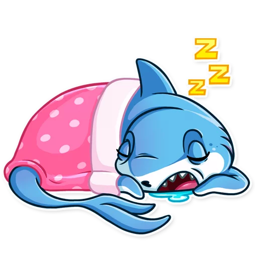 💤 Стикер «Its a Shark» для Telegram