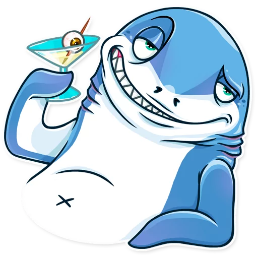 😏 Стикер «Its a Shark» для Telegram