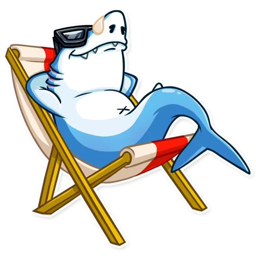 😎 Стикер «Its a Shark» для Telegram