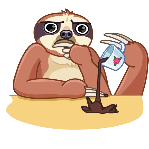🤔 Стикер «Sloth» для Telegram