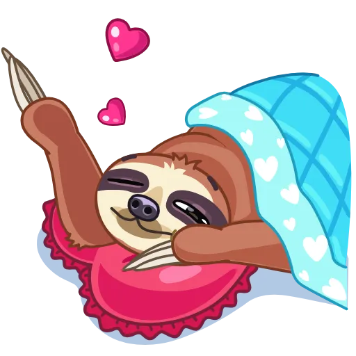 😘 Стикер «Sloth» для Telegram