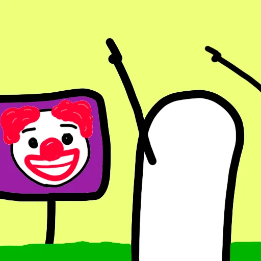 🤡 Стикер «Stik» для Telegram