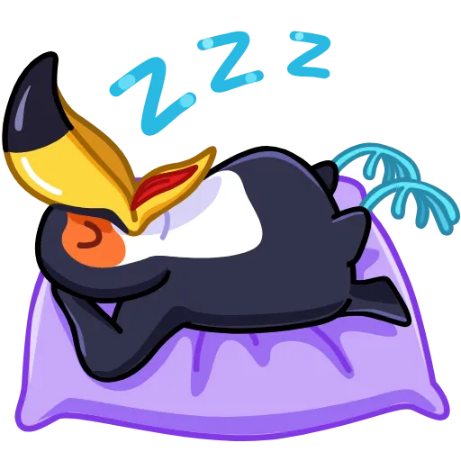 😴 Стикер «Mr. Tuka» для Telegram