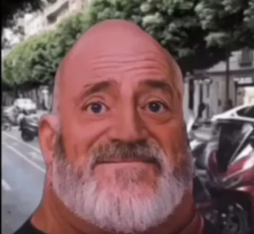 👨‍🦳 Стикер «Mr incredible - Meme» для Telegram