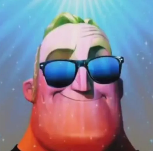😎 Стикер «Mr incredible - Meme» для Telegram