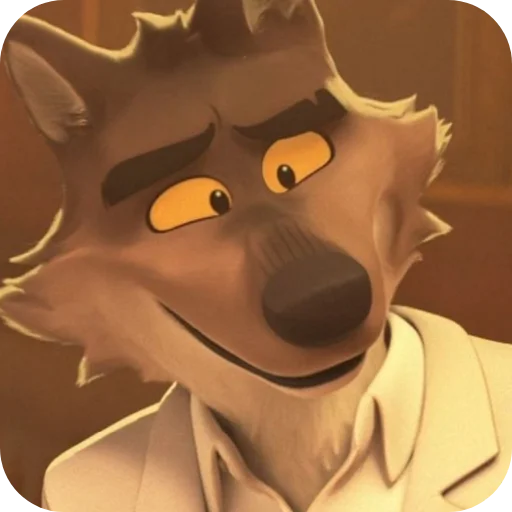 🎂 Стикер «Mr Wolf» для Telegram