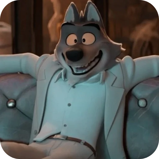 🐱 Стикер «Mr Wolf» для Telegram