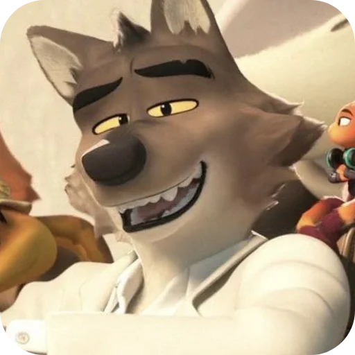 🧸 Стикер «Mr Wolf» для Telegram
