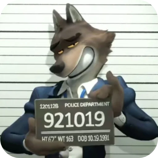 🧸 Стикер «Mr Wolf» для Telegram