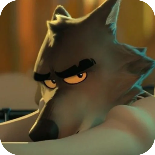 🐱 Стикер «Mr Wolf» для Telegram