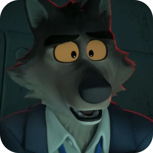 🐱 Стикер «Mr Wolf» для Telegram