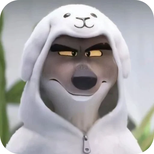 👄 Стикер «Mr Wolf» для Telegram