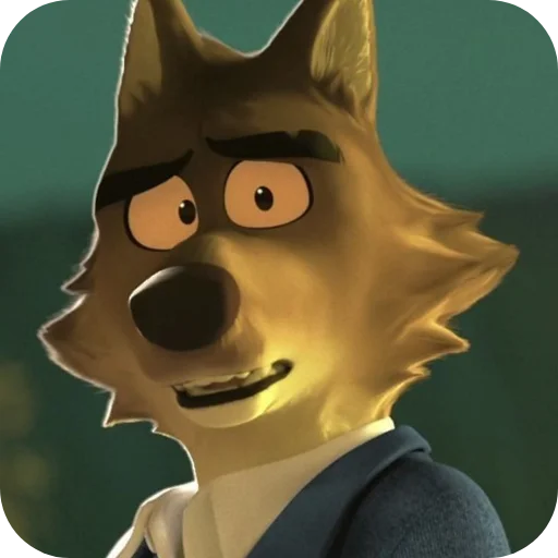 🧸 Стикер «Mr Wolf» для Telegram