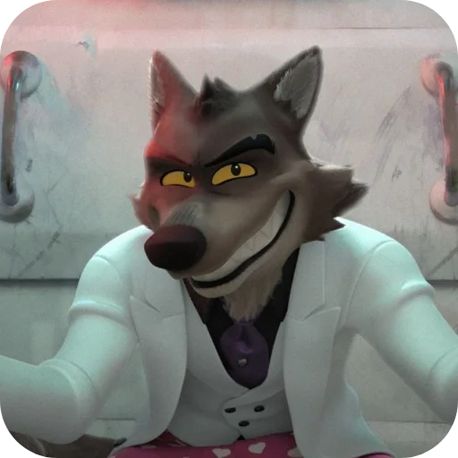 🐱 Стикер «Mr Wolf» для Telegram