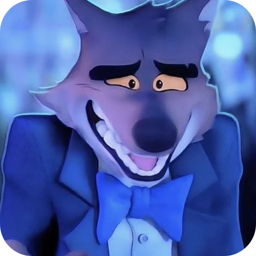 🐱 Стикер «Mr Wolf» для Telegram