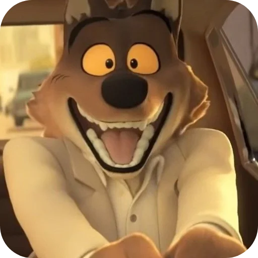 👄 Стикер «Mr Wolf» для Telegram