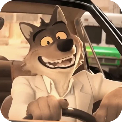 🐱 Стикер «Mr Wolf» для Telegram