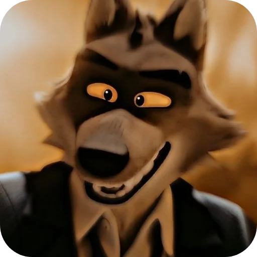 👍 Стикер «Mr Wolf» для Telegram
