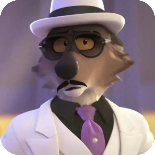 🎩 Стикер «Mr Wolf» для Telegram