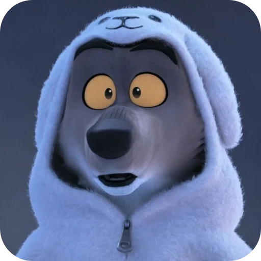 🧸 Стикер «Mr Wolf» для Telegram