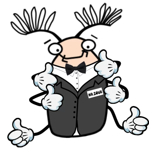 👍 Стикер «Mr ZOUK» для Telegram