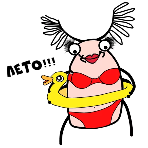 ☀️ Стикер «Mr ZOUK» для Telegram