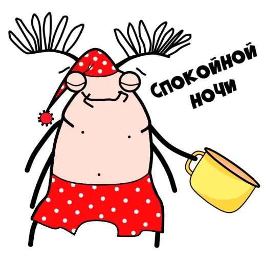 😴 Стикер «Mr ZOUK» для Telegram
