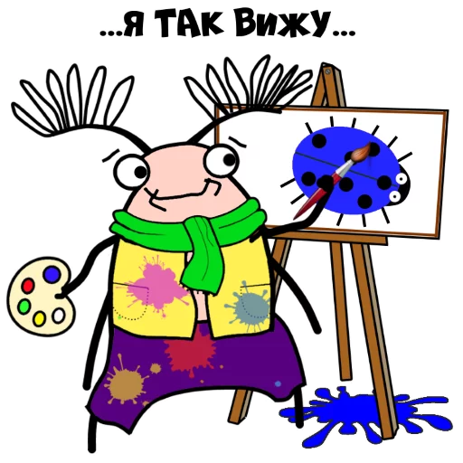 👨‍🎨 Стикер «Mr ZOUK» для Telegram