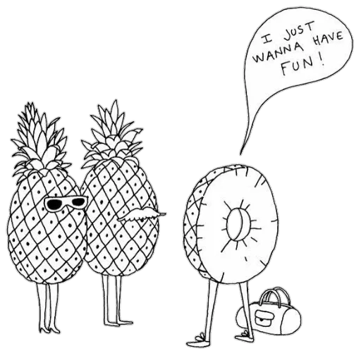 🍍 Стикер «Mrzyk&Moriceau» для Telegram