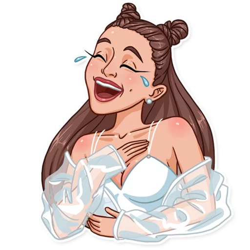 Стикерпак Ariana Grande для Telegram