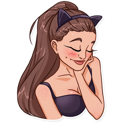 ☺️ Стикер «Ariana Grande» для Telegram
