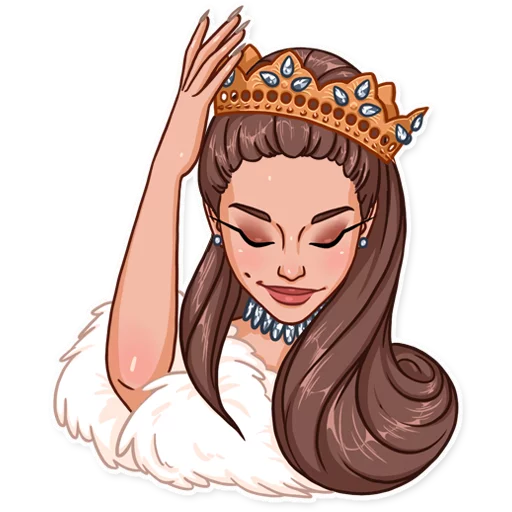 👸 Стикер «Ariana Grande» для Telegram