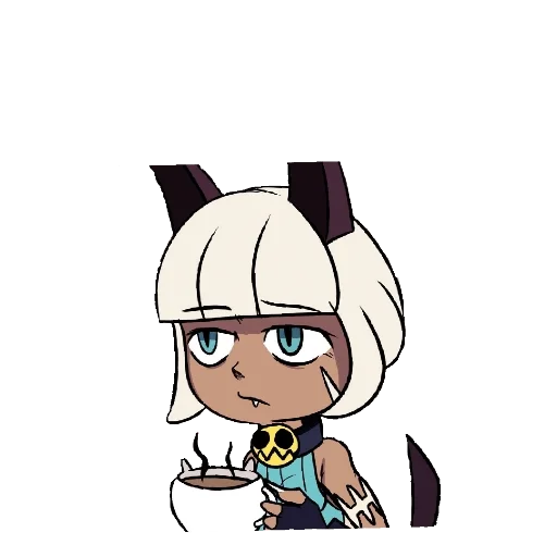 ☕️ Стикер «Ms. Fortune (Skullforce)» для Telegram