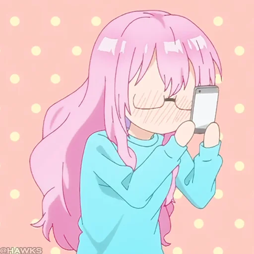 💖 Стикер «? Micchon Shikimori» для Telegram