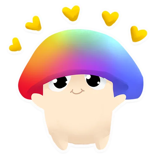 💛 Стикер «.mshrm Ҩ» для Telegram
