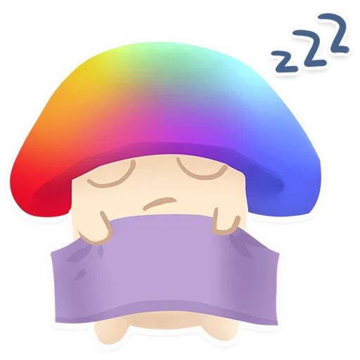 😴 Стикер «.mshrm Ҩ» для Telegram