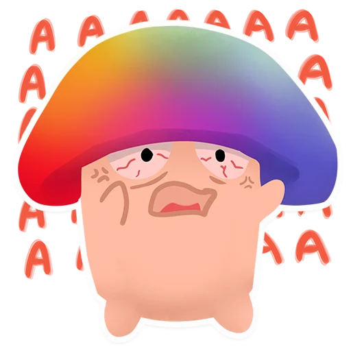 😡 Стикер «.mshrm Ҩ» для Telegram