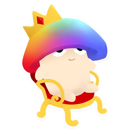 🤴 Стикер «.mshrm Ҩ» для Telegram