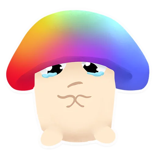 😭 Стикер «.mshrm Ҩ» для Telegram