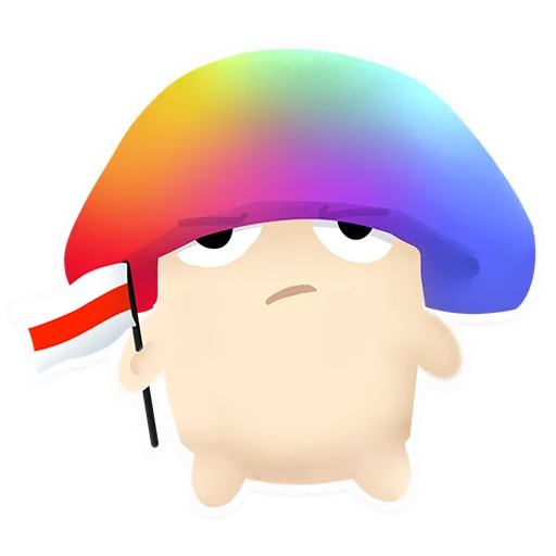 🇧🇾 Стикер «.mshrm Ҩ» для Telegram