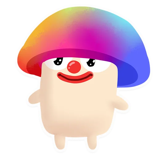 🤡 Стикер «.mshrm Ҩ» для Telegram
