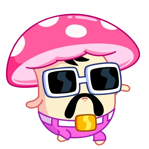 😎 Эмодзи «Mushroom Stepa» для Telegram